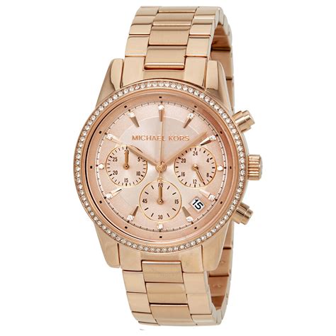 michael kors ritz tortoise watch|mk6357.